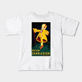 Rhum Charleston Bordeaux Vintage Poster 1925 Kids T-Shirt